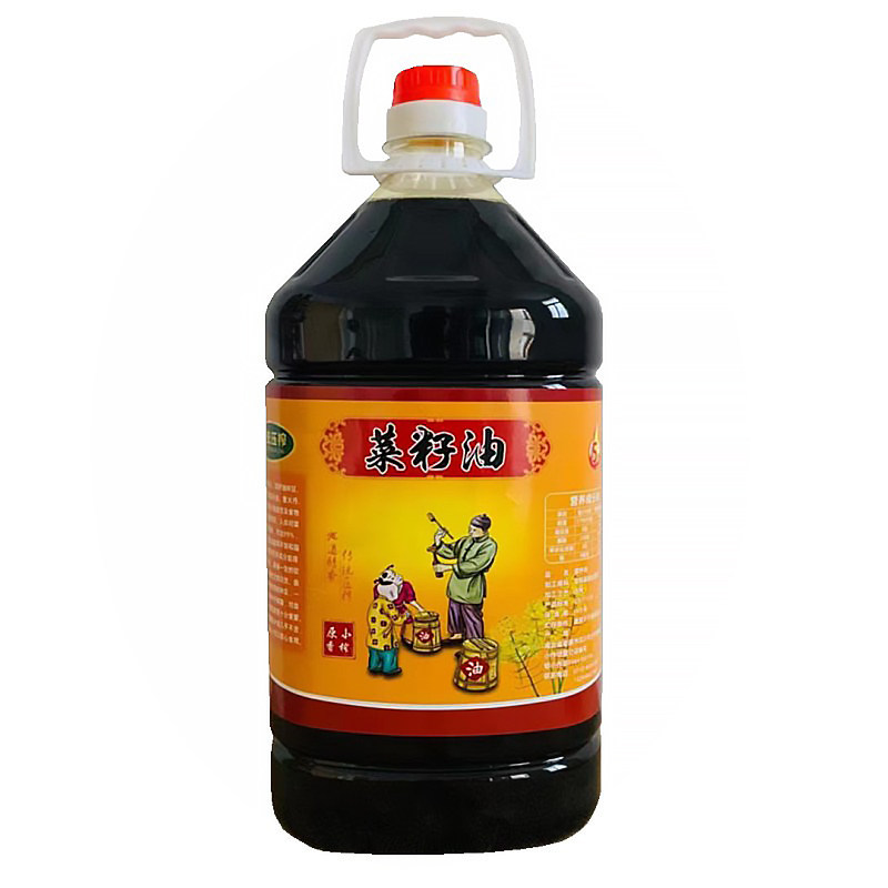 农家自榨纯正无添加菜籽油5L桶装