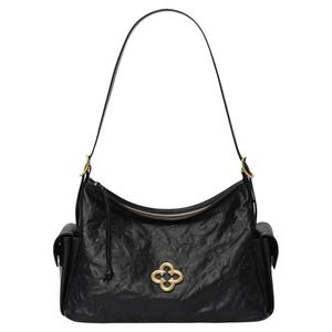 CASSILE卡思乐吐司包2025新款植鞣牛皮通勤腋下包单肩斜挎hobo包