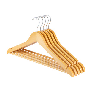左转角实木衣架家用挂衣防滑无痕衣挂衣柜木质木头挂衣服架子大衣