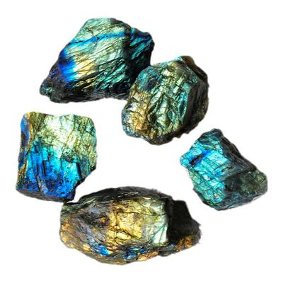 天然拉长石原石摆件灰月光石水晶矿石标本香薰扩香石鱼缸花盆造景