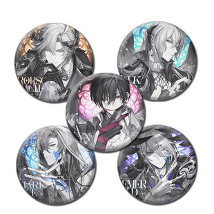 时空中的绘旅人艾因罗夏叶瑄路辰司岚诸界归一吧唧马口铁胸章挂件