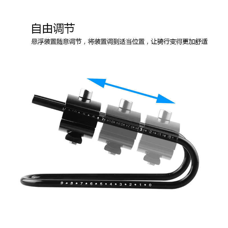 自行车车座减震器坐垫悬浮装置身高可调节山地公路车坐垫避震配件