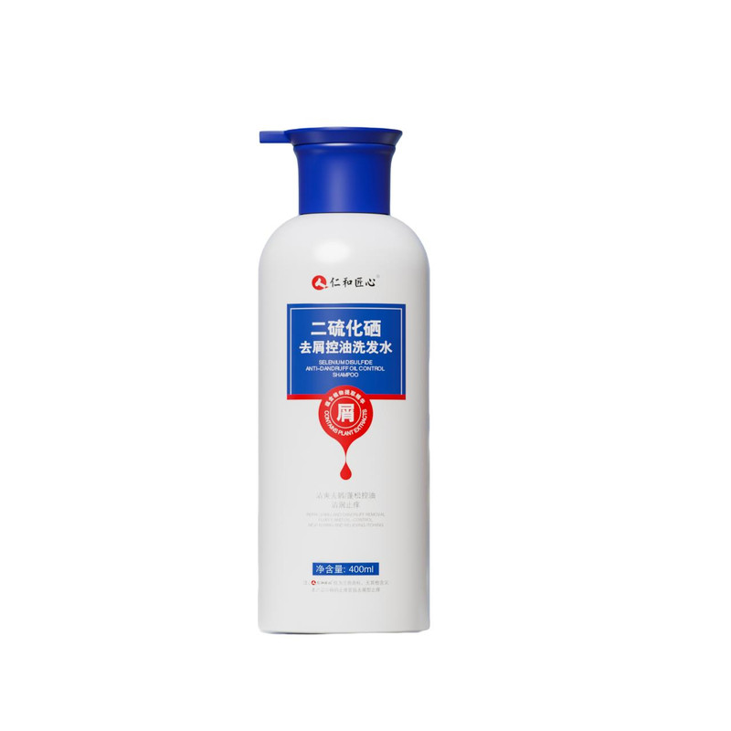 仁和匠心二硫化硒去屑洗发水控油止痒油性发质头皮屑400g