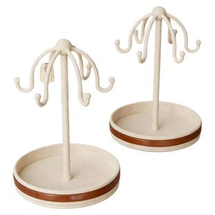 桌面创意装饰摆件家用入口玄关钥匙首饰收纳挂钩多功能杂物储物架