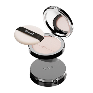 OAC/欧可水粉饼 持久定妆补妆油皮干皮不卡散粉蜜粉饼 紫色大白饼