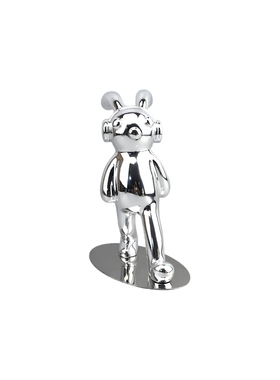 简约电镀树脂卡通艺术雕塑摆件