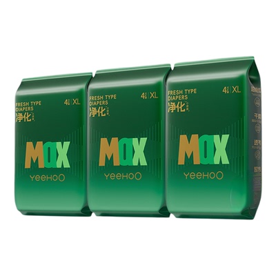 【拍1发12】YEEHOO拉拉裤MAX系列