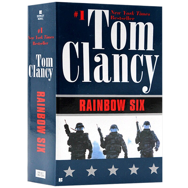 彩虹六号 围攻 英文原版 Rainbow Six 全英文版 汤姆克兰西游戏惊悚原著小说书 进口英语书籍 正版现货