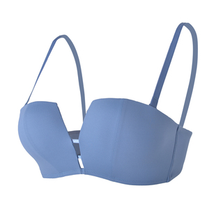 三阶段学生夏季内衣女文胸小胸聚拢防滑上托无钢圈四角杯侧收胸罩