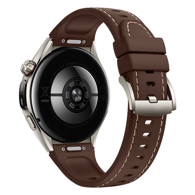 适用华为watch6pro素皮复合表带