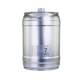 青岛特产七天保鲜原浆鲜啤酒5升生啤扎啤桶精酿酒精5.6度麦芽13