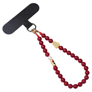 朱砂锦鲤夹片款手机链简约复古紫金砂手机挂绳本命年手机挂件2026