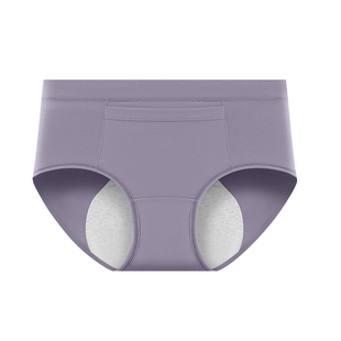 芬腾少女生理内裤月经期专用女童初中生新款纯棉7a级抗菌收腹高腰