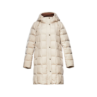 【白鹅绒】Koradior珂莱蒂尔商场同款2025冬御寒保暖中长款羽绒服