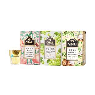 CHALI茶里果茶组合蜜桃乌龙茶青提椰香乌龙茶水果袋泡茶冷泡茶包