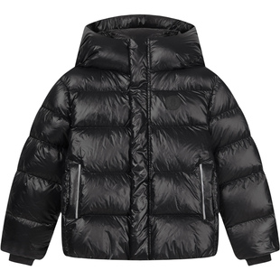 暇步士童装儿童羽绒服25冬装新品男童保暖羽绒服女童连帽加厚外套