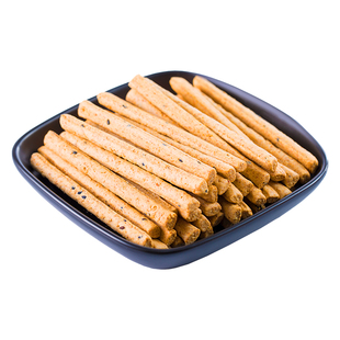 饮食伙计全麦嚼嚼棒粗粮代早餐谷物能量棒饱腹压缩饼干健身小零食