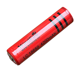 进口18650锂电池4200mah大容量强光手电筒充电3.7V锂电池充电器宝