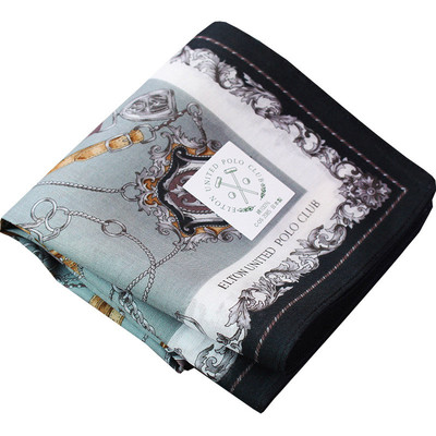 绅士文艺全棉男手帕高端日本