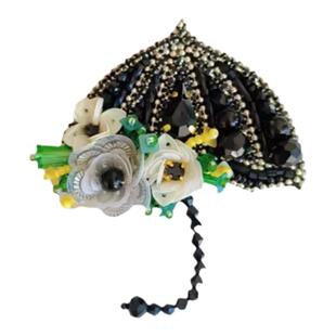 轻奢重手工钉珠雨伞布贴补丁洞服装辅料衣服鞋子包装饰配件