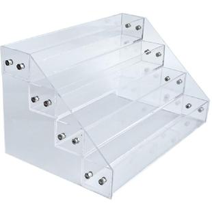 亚克力化妆品收纳香水展示架指甲油陈列甲油胶多层桌面置物架定制