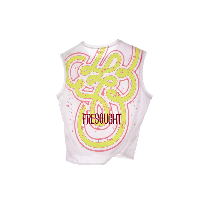 FRESOUGHT运动背心罩衫女宽松坎肩夏训练瑜伽服外穿健身上衣跑步