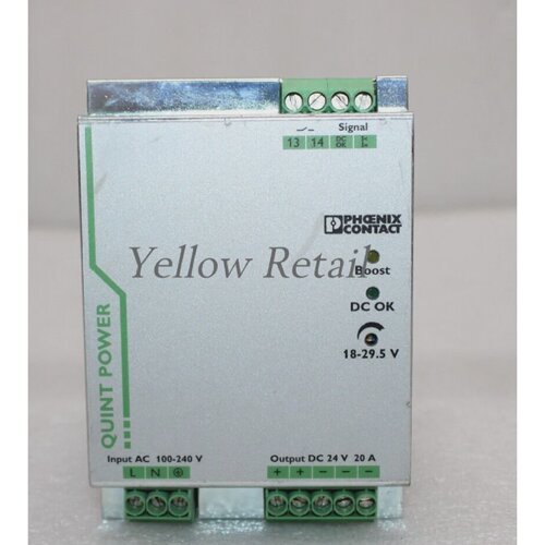 PHOENIX CONTACT QUINTPS1AC24DC20 DIN RAIL POWER SUPPLY UNIT