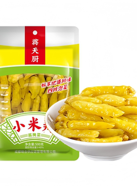 泡椒泡小米辣500g四川泡菜