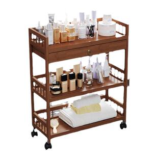 美容院专用小推车高级美甲美发移动置物架整形护理仪器手推工具车