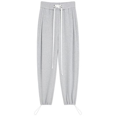 运动裤女春秋两穿束脚卫裤