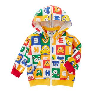 MIKIHOUSE消消乐外套日本制外套儿童上衣轻薄外套帽子可卸四季款