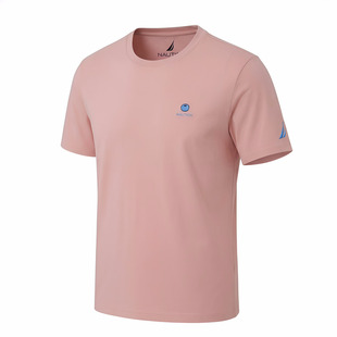 【父亲节礼物】NAUTICA/诺帝卡男装夏季新品凉感趣味印花短袖T恤