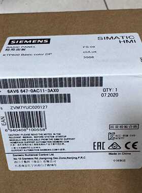 6AV66470AC113AX0西门子KTP600Ba