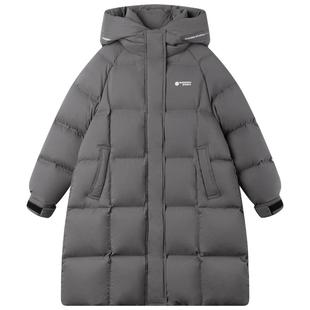 MUCMUKN【北极探险】三防连帽长款羽绒服90安心绒男女童25冬新款