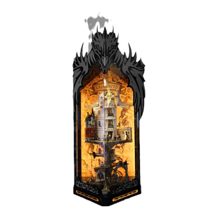 KGBOX乐高哈利波特76417古灵阁巫师银行积木展示盒透明防尘罩收藏