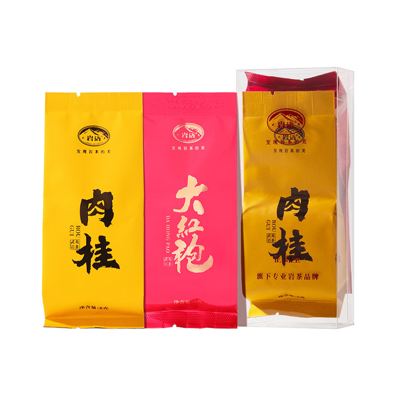 肉桂大红袍茶叶乌龙茶岩茶试喝