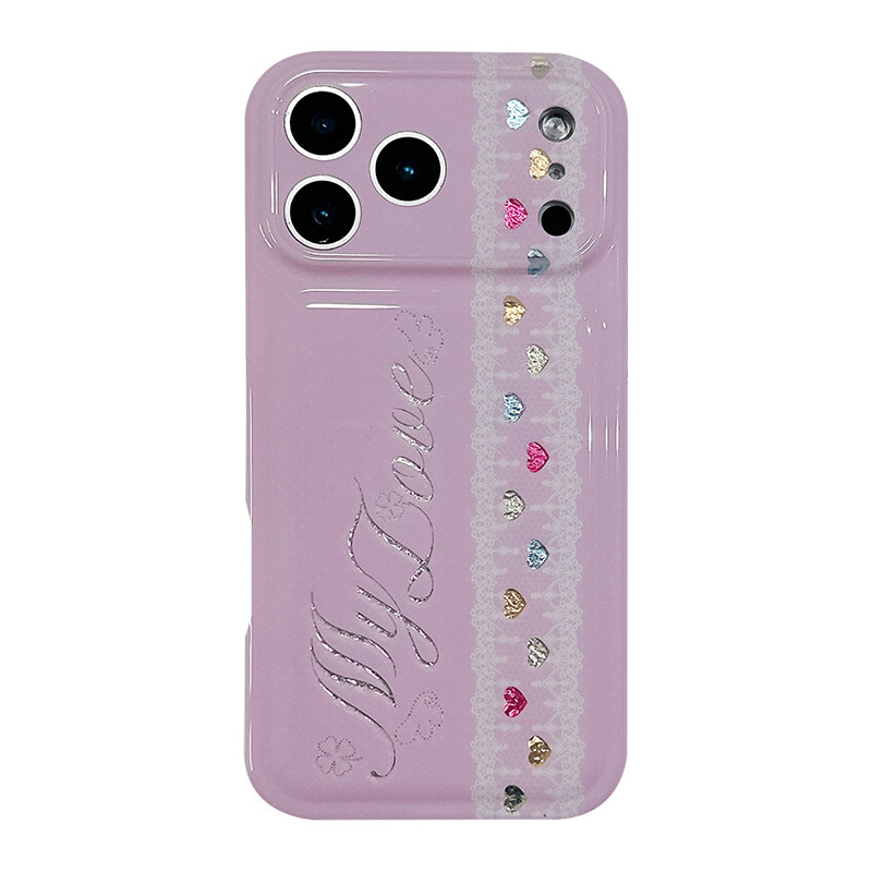 适用于iPhone少女心手机壳