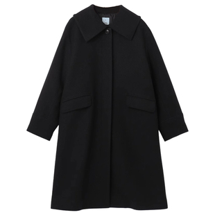 组曲简优雅感设计羊毛苔绒立领大衣女ONWARD