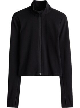 【H&M MOVE SoftMove™】女士运动外套拉链网球修身健身服1243210