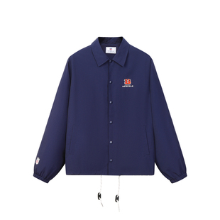 NFL美橄超级碗猛虎队教练夹克 美式复古运动训练印花防风速干外套