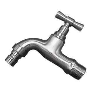 304不锈钢老式慢开户外水龙头防冻抗冻室外自来水洗衣机4分6水嘴