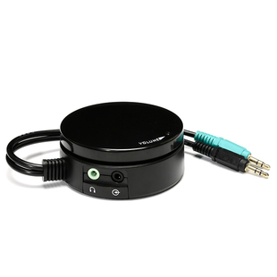 音箱音量控制器开关桌面旋钮式电脑音响音量调节器线控器可插耳机