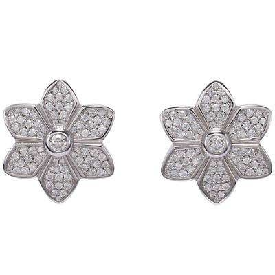 SUDROV素觉栀子花耳钉