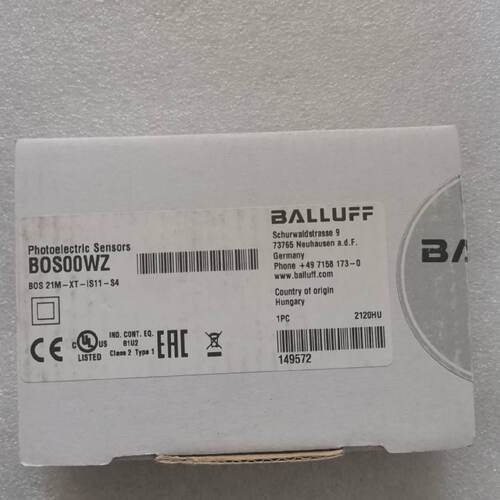 议价原装正品BALLUFF巴鲁夫 BOS00WZ BOS 21M-XT-IS11-S4  现货