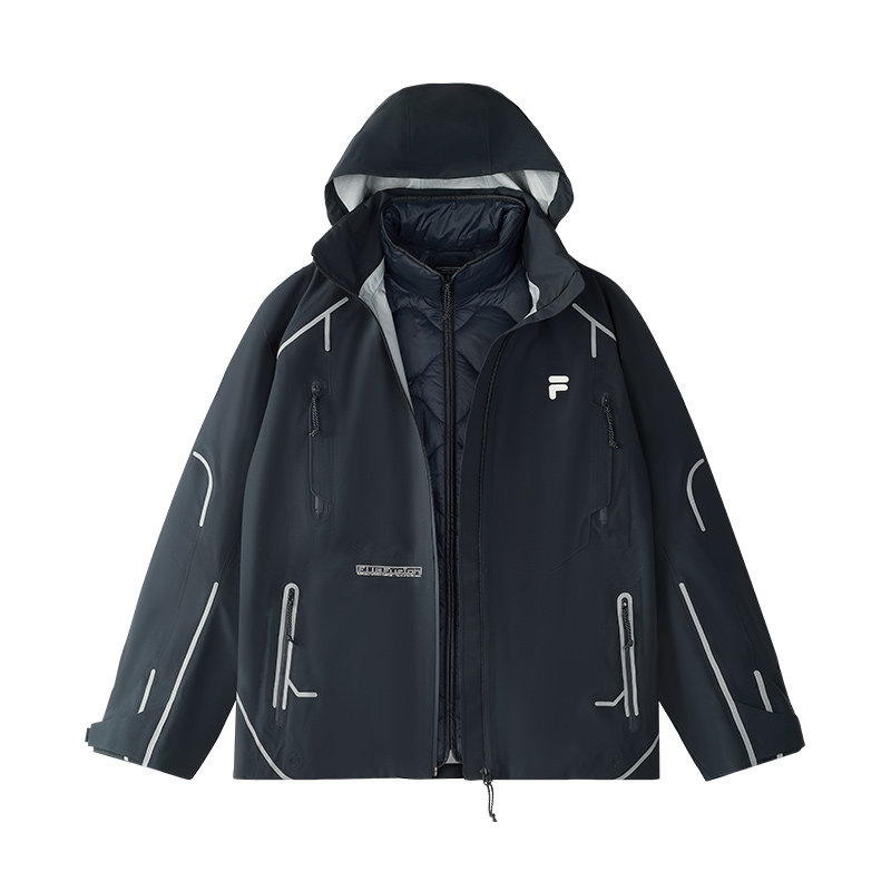 FILAFUSION斐乐潮牌棉服两件套