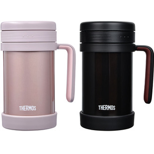 【自营】THERMOS/膳魔师保温杯 带滤网 日本男士泡茶办公水杯TCMF