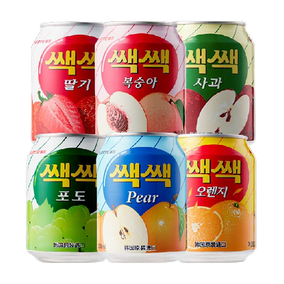乐天进口多口味果肉果汁沁爽解腻