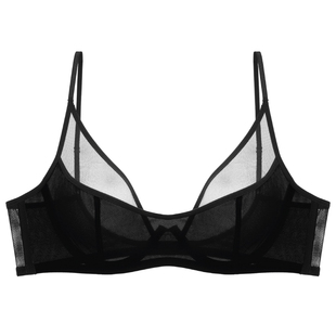 Lulu on a mission 【微纤】全罩杯钢圈文胸意大利超薄雪纺弹性夏