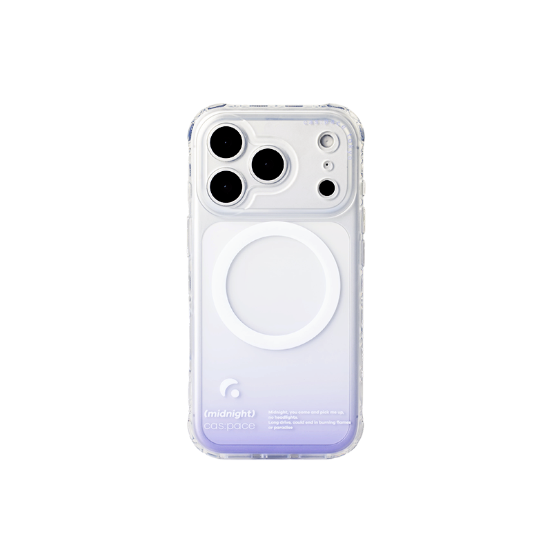壳空间原创渐变色磨砂透明磁吸手机壳适用苹果17/16iPhone15promax手机套14pro新款防摔小众高级感不撞款