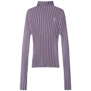 APPARITION 经典仙人掌刺绣 辣妹修身百搭 外穿内搭 高领毛衣毛衫